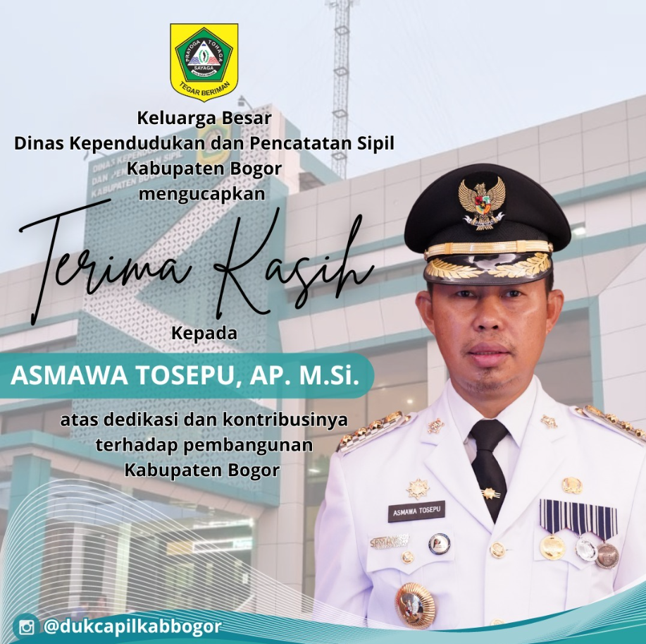 Terimakasih atas dedikasi dan pengabdiannya kepada Bapak Asmawa Tosepu, Ap., M.si