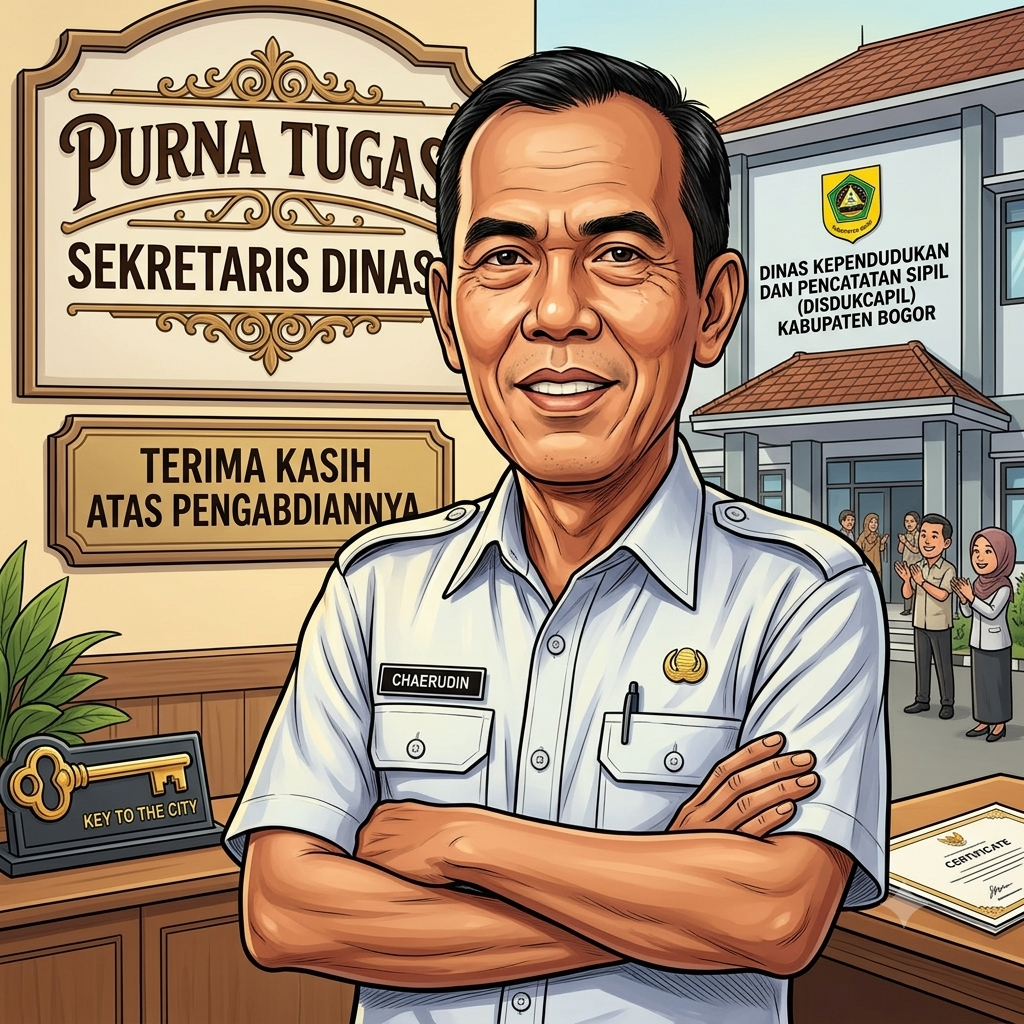 Selamat Purna Tugas Sekretaris Disdukcapil Kabupaten Bogor