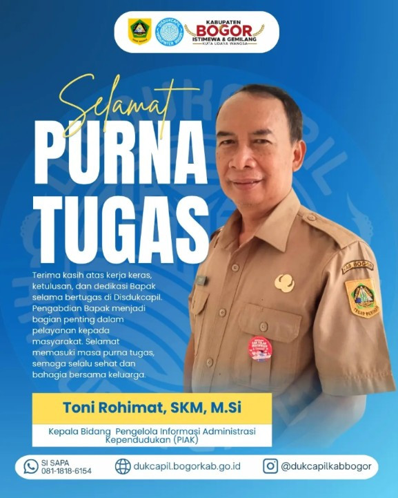Selamat Memasuki Masa Purna Tugas