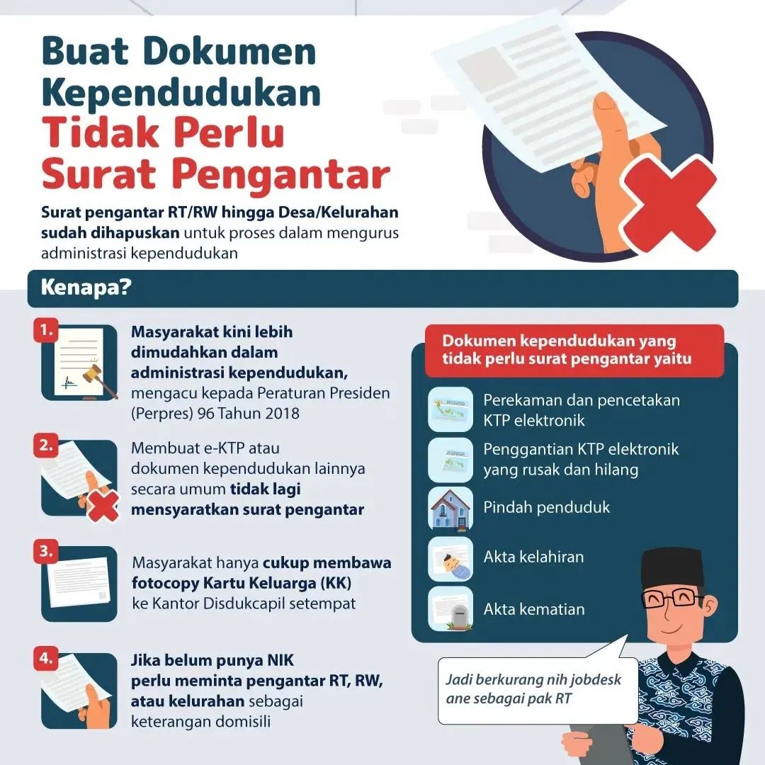 Tidak Lagi Perlu Surat Pengantar