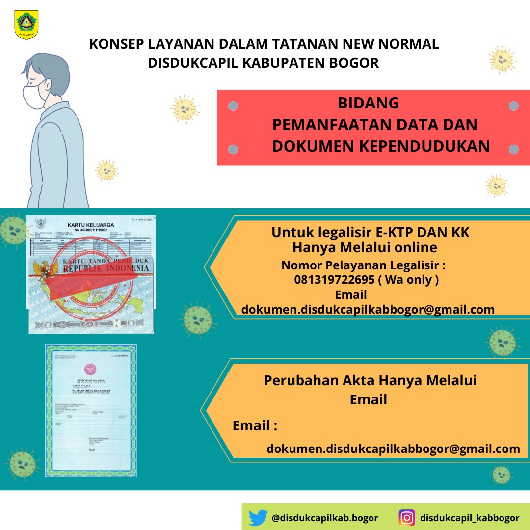 Pelayanan Online WhatsApp Bidang Pemanfaatan Data dan Dokumen Kependudukan