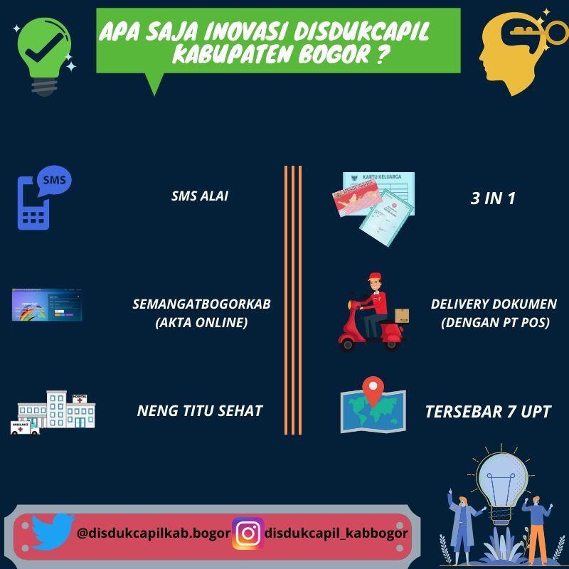 Inovasi Disdukcapil Kabupaten Bogor